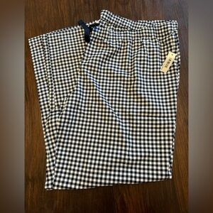 NWT Amazon Essentials Poplin Pajamas XXL Gingham